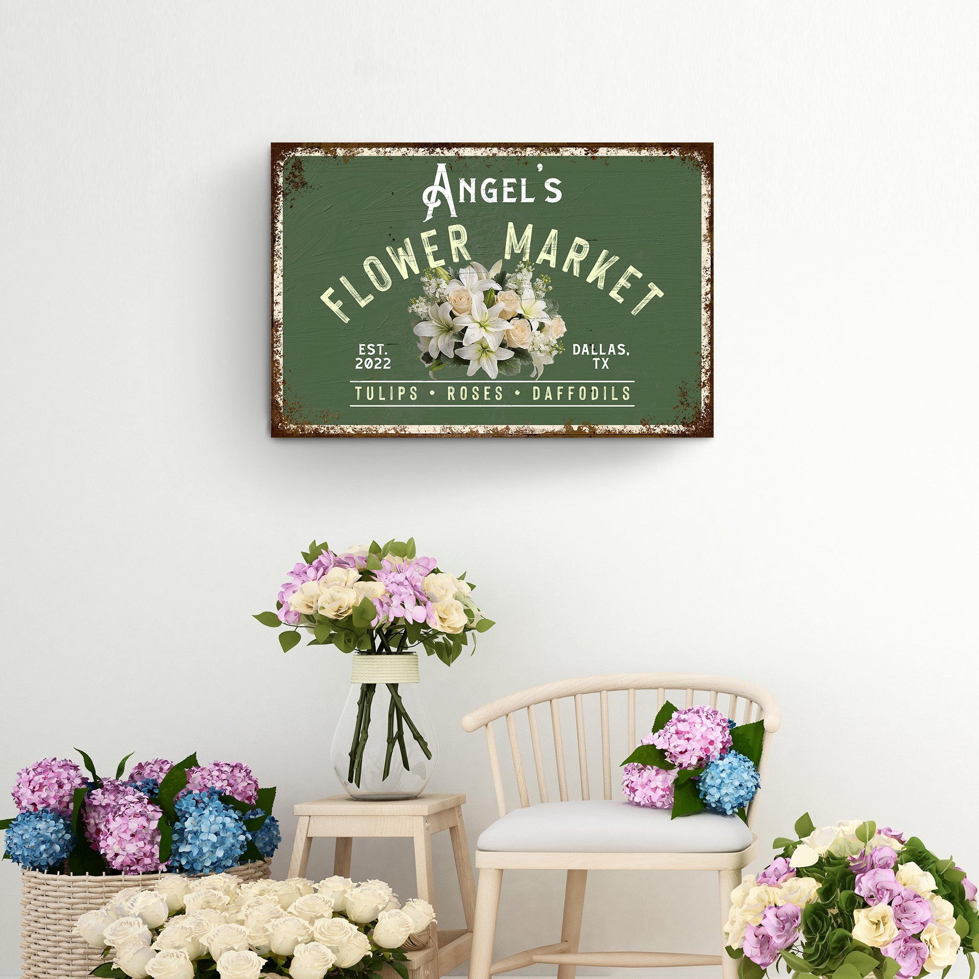 Flower Shop Sign II