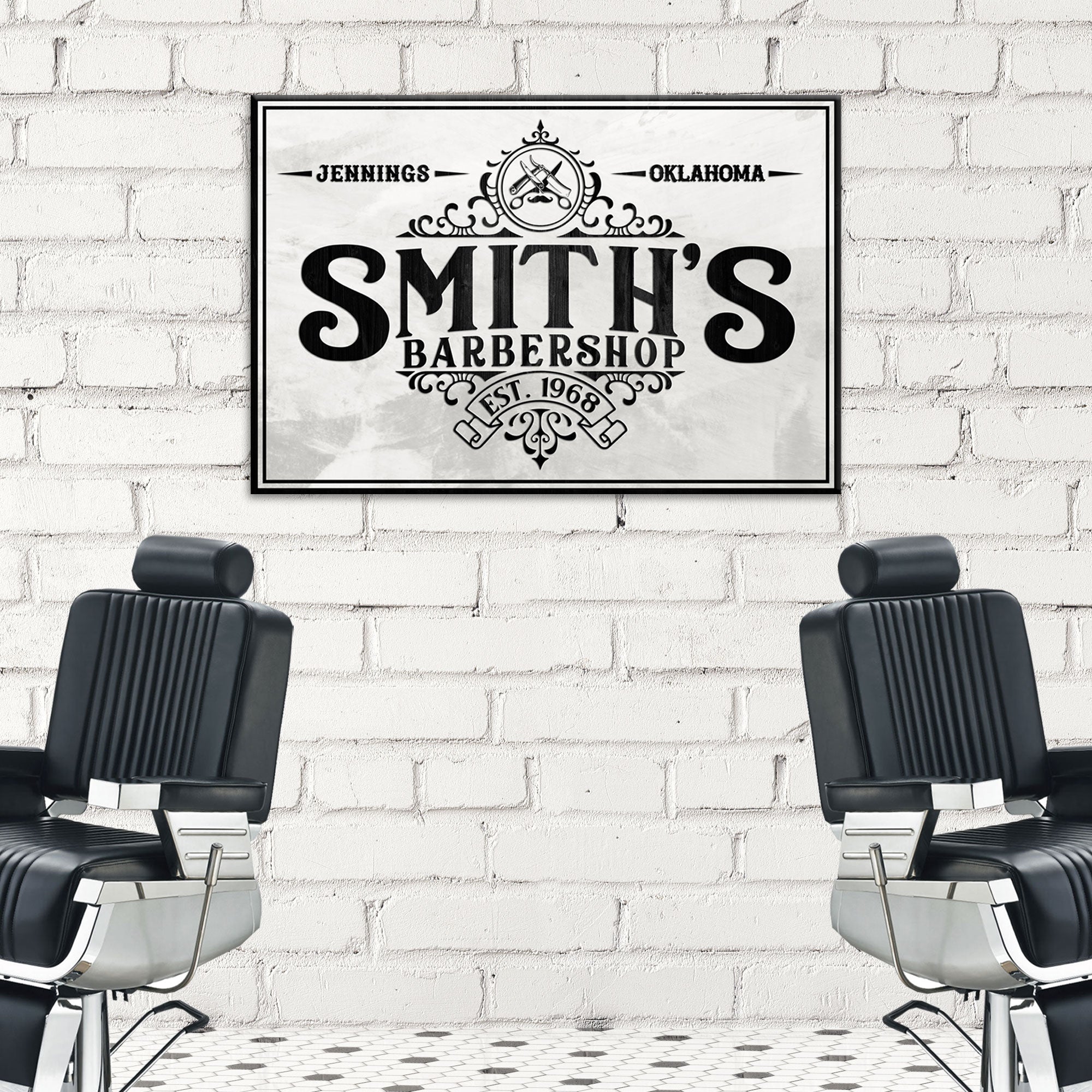 Barbershop Sign IV