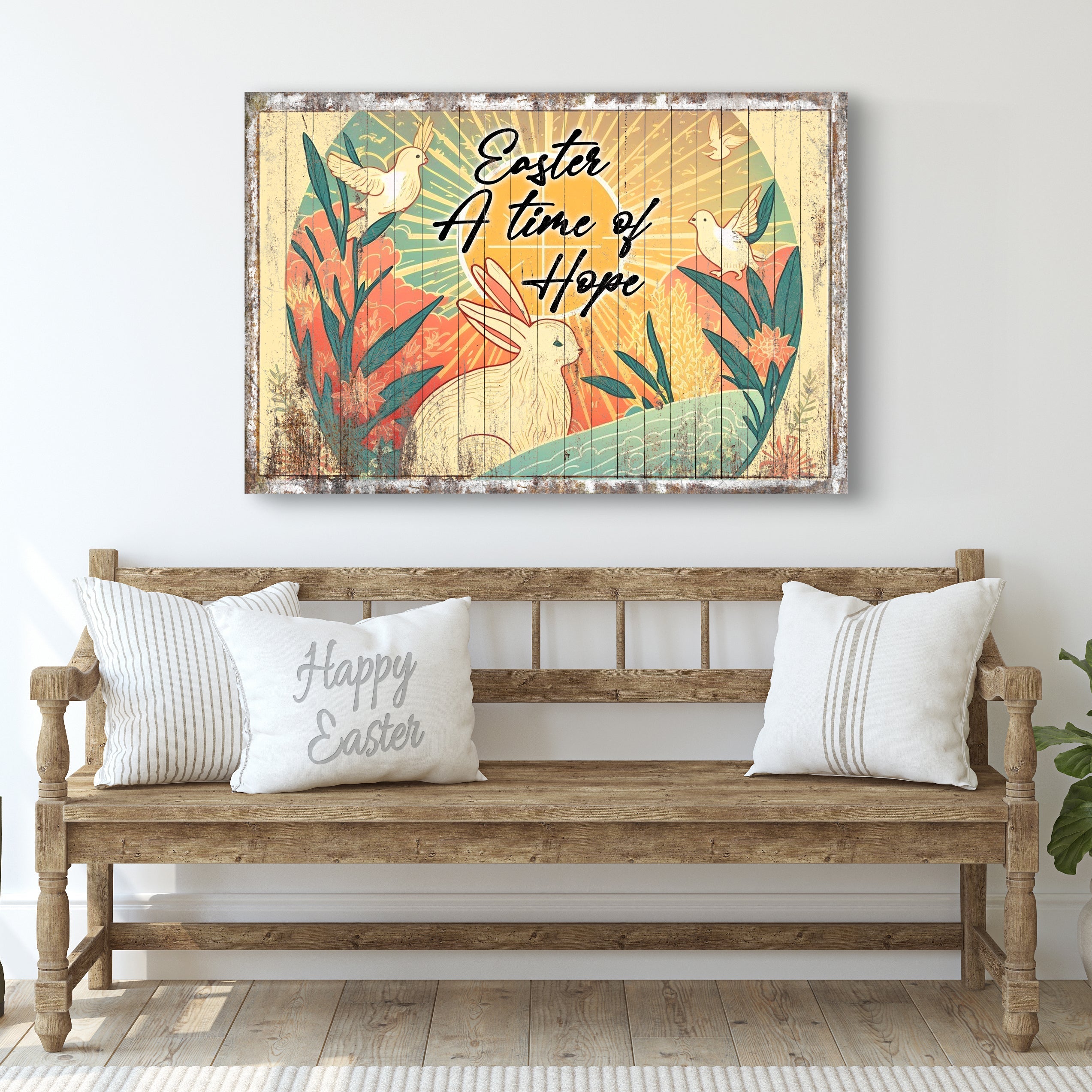 Easter A Time Of Hope Sign