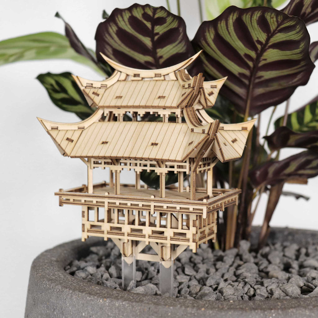 Temple of Gratitude - with CR2032 Lights