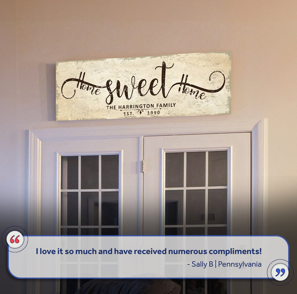 Home Sweet Home Sign VI