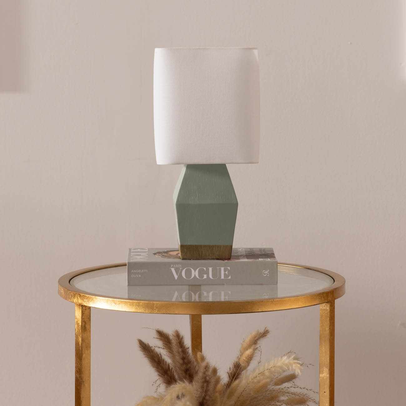 Umaganhan Aqua Ceramic Table Lamp