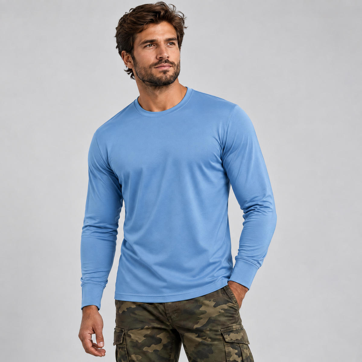 UPF 50 Performance Long-Sleeve Crew