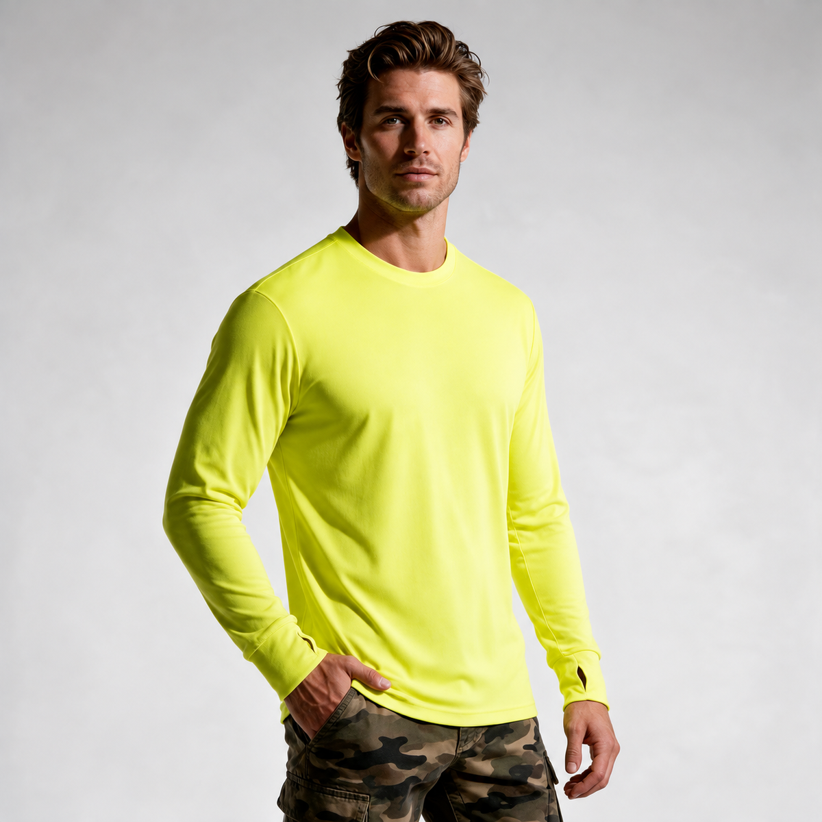 UPF 50 Performance Long-Sleeve Crew