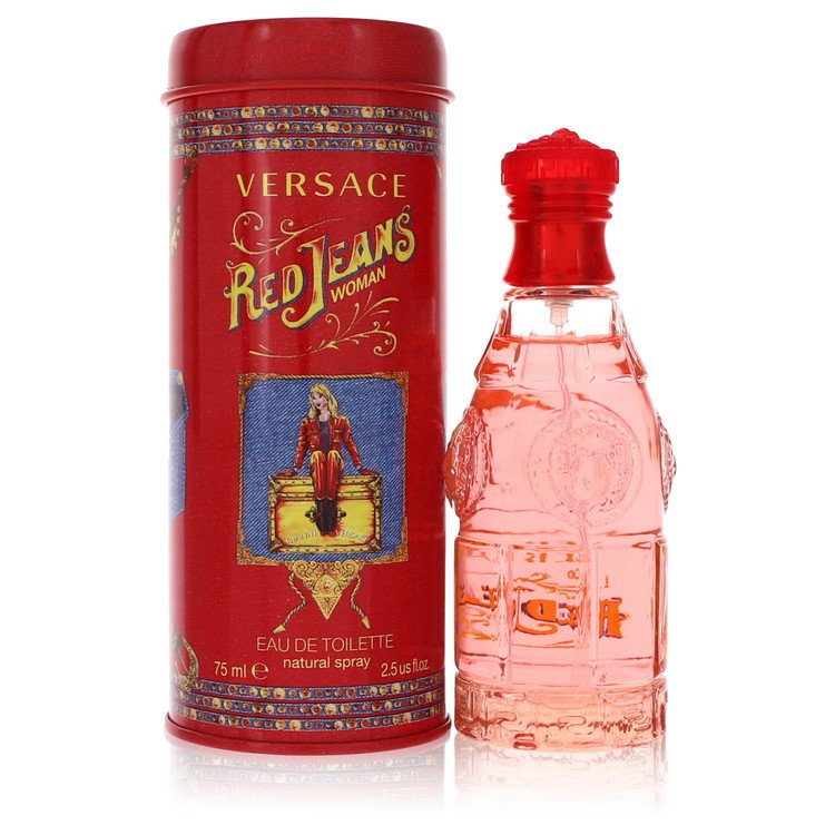 Versace Red Jeans Eau De Toilette Spray For Women