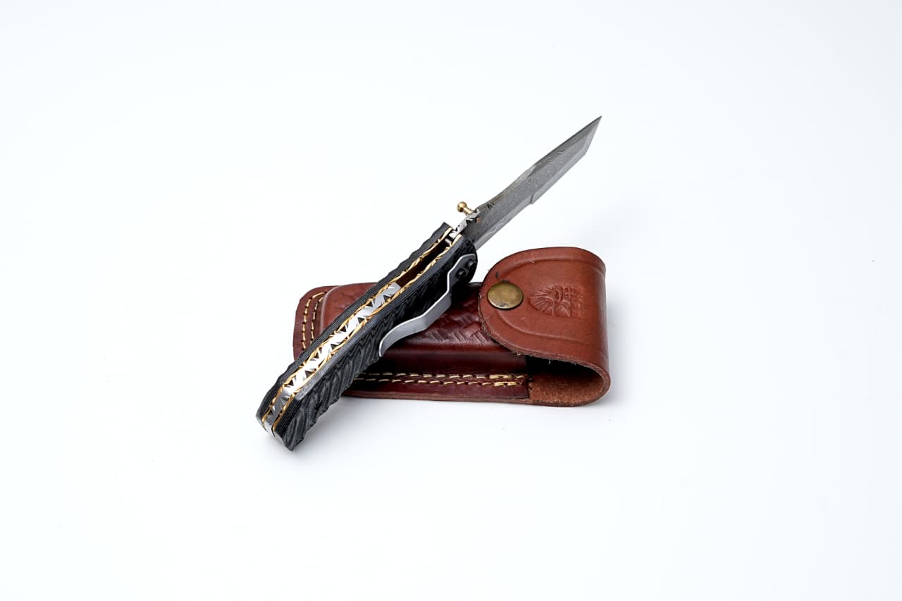 Storm Edge – Damascus Folding Blade - TF-082