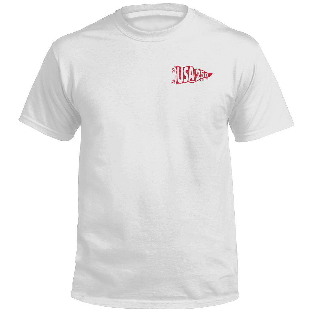 USA 250 Red (Left Chest)