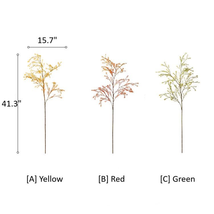 Lifelike Layered Leaf Spray 41" Tall