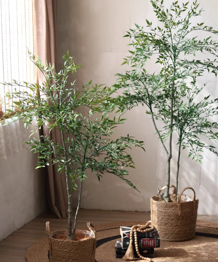 Lifelike Nandina Indoor Tree