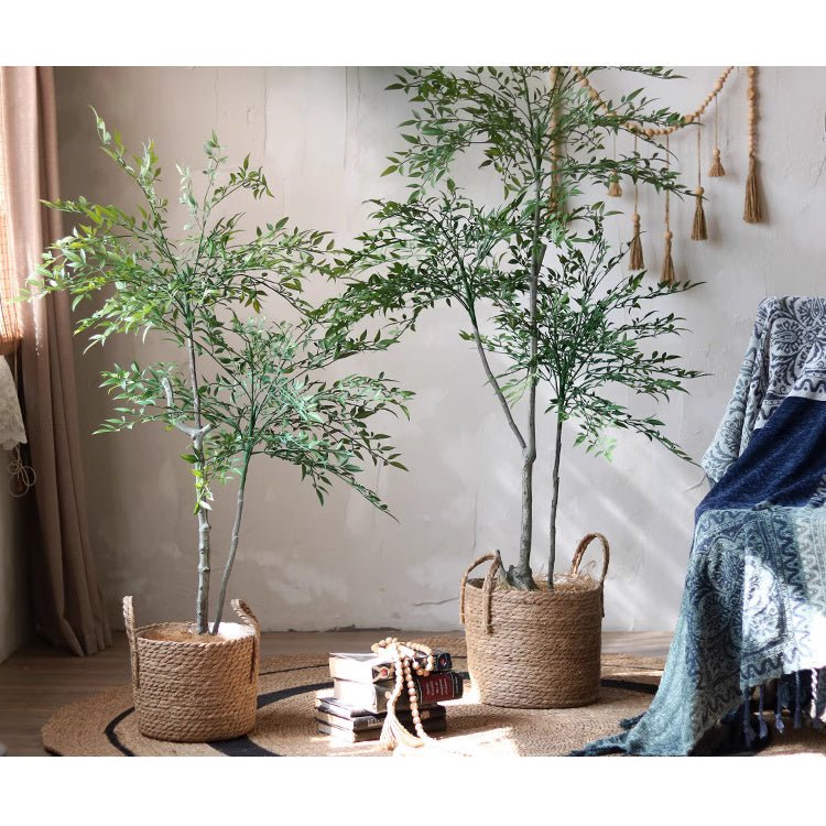 Lifelike Nandina Indoor Tree