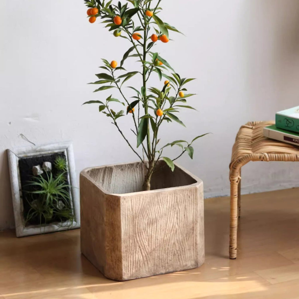 StoneGrain Square Planter