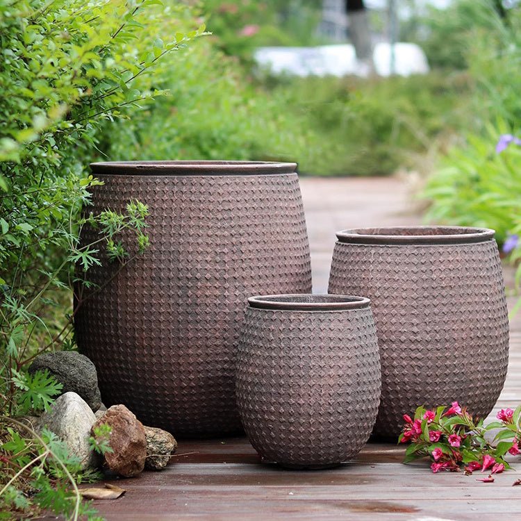 StoneNest Textured Planter