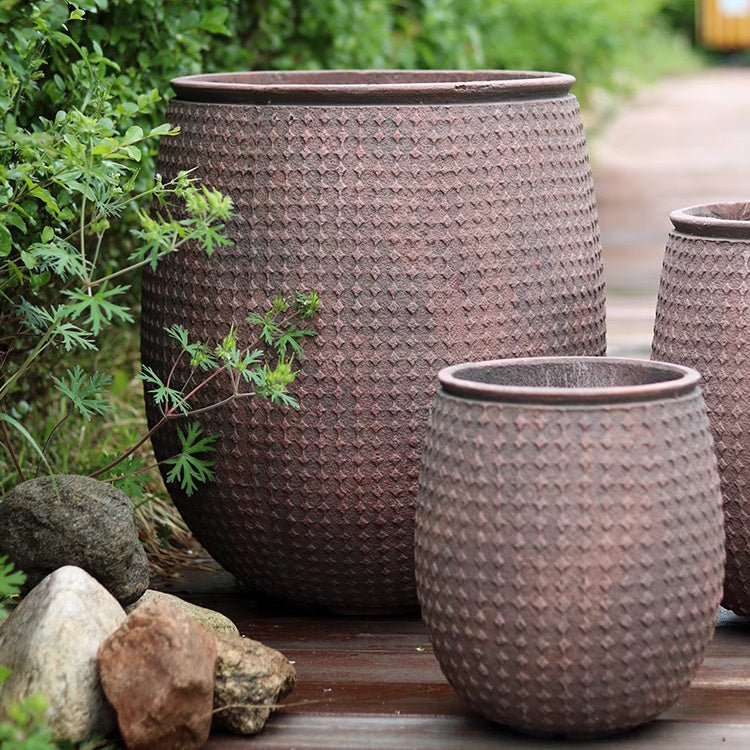 StoneNest Textured Planter