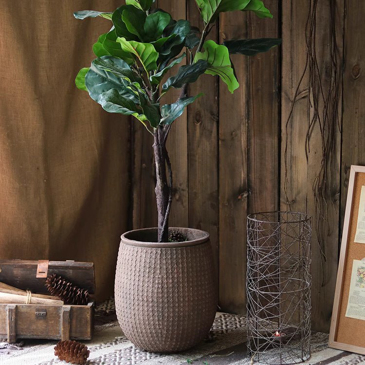 StoneNest Textured Planter