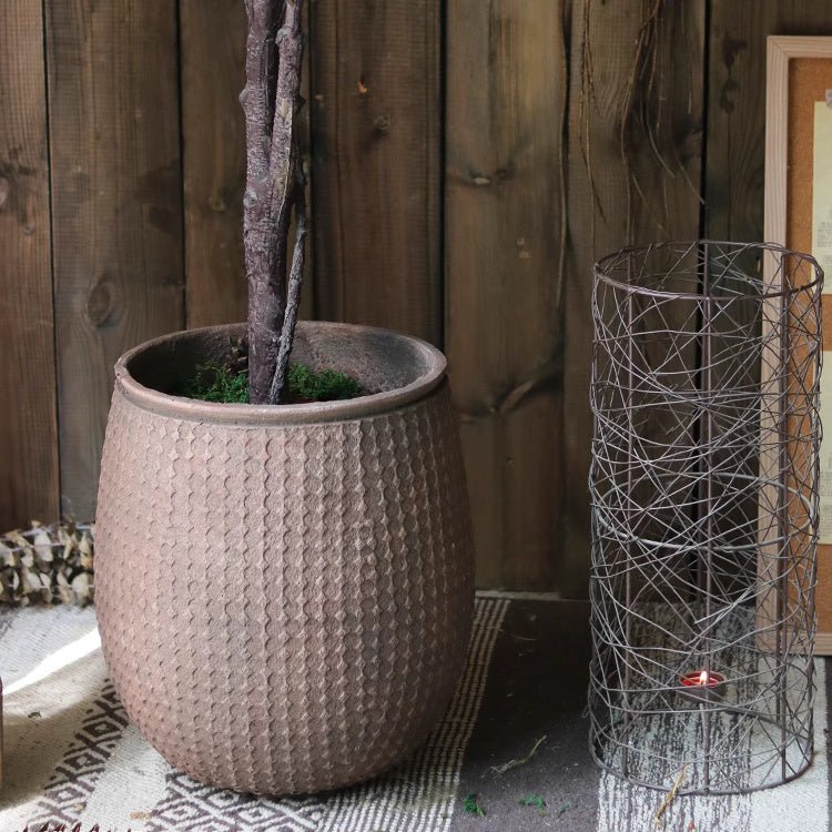 StoneNest Textured Planter