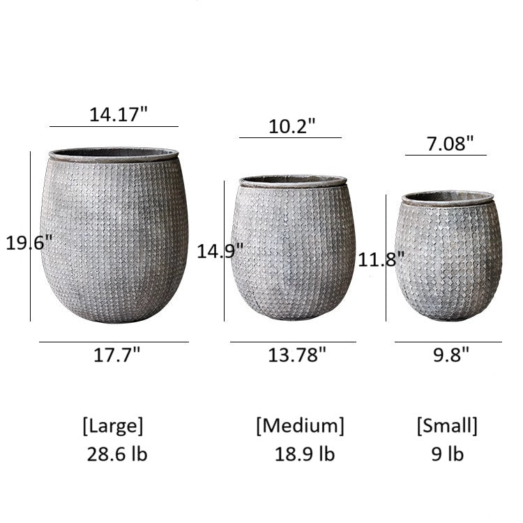 StoneNest Textured Planter