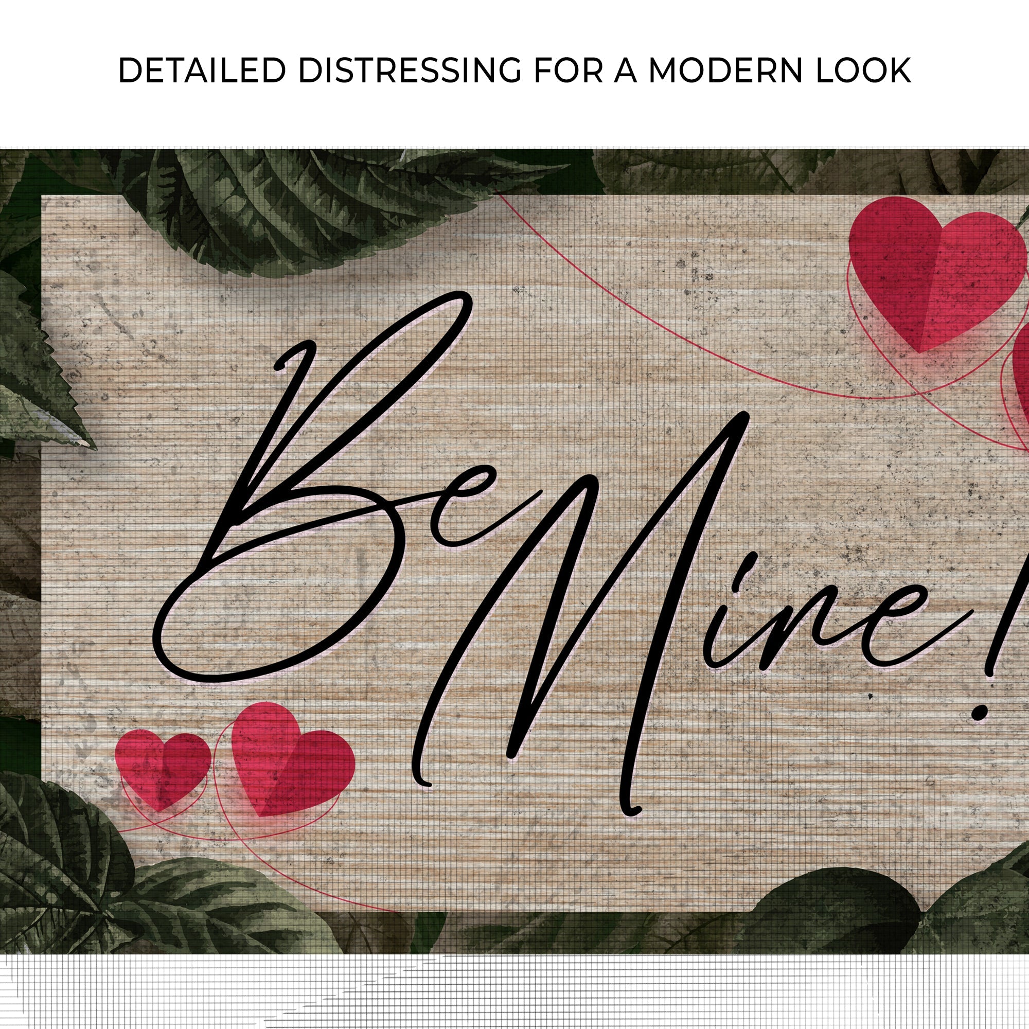 Rustic Valentine Saying Sign III