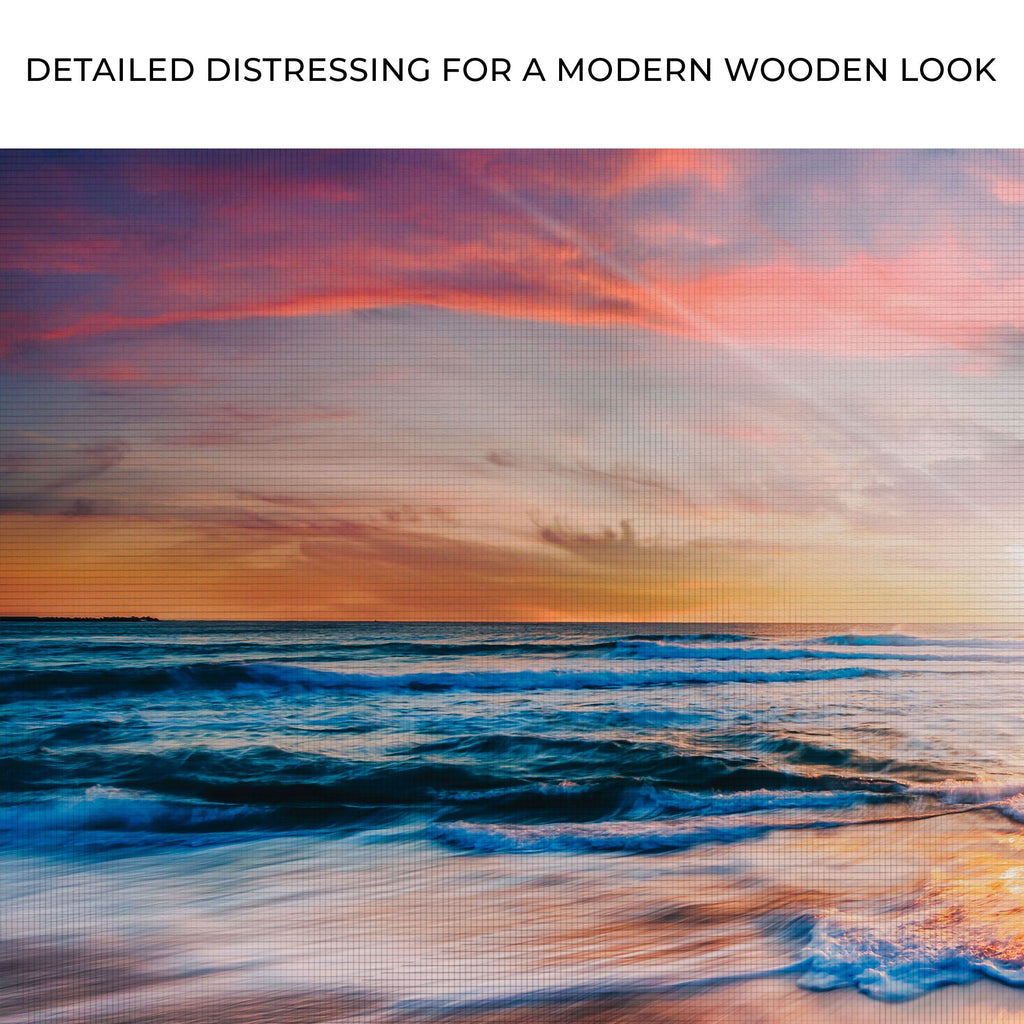 Sunrise Over The Horizon Canvas Wall Art