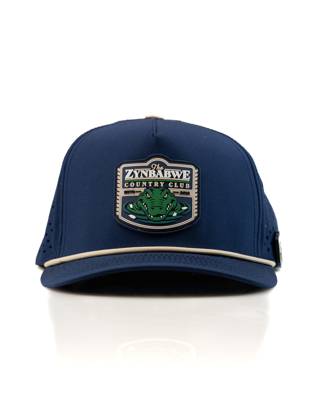 Zynbabwe Country Club Navy - Perforated Rope Hat