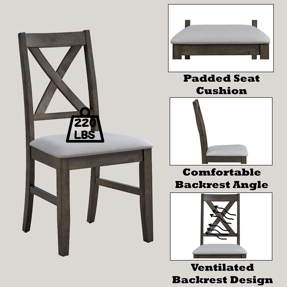 Marit - Side Chair (Set of 2) - Gray