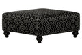 Cumberland - Cocktail Ottoman - Onyx