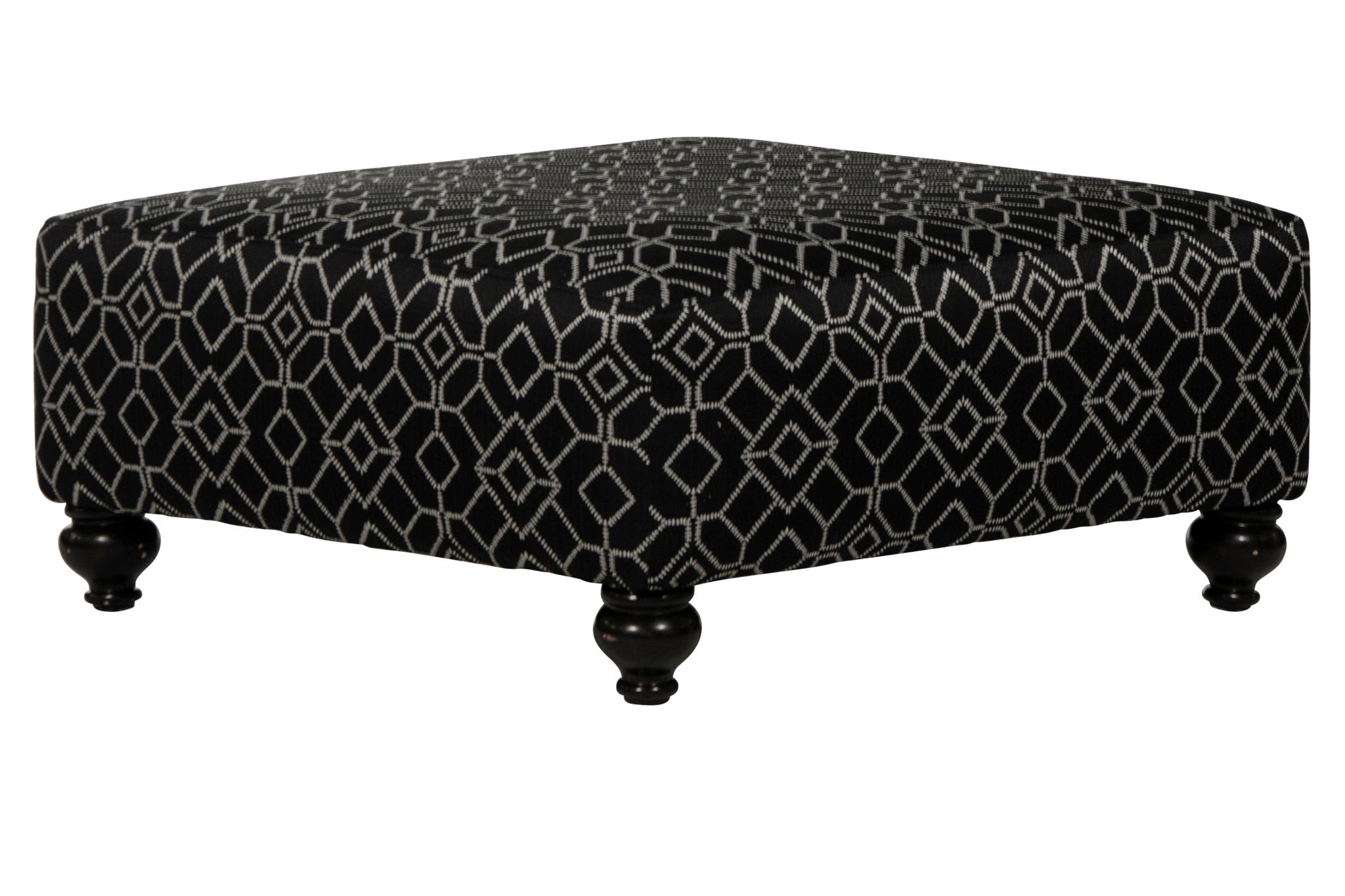 Cumberland - Cocktail Ottoman - Onyx