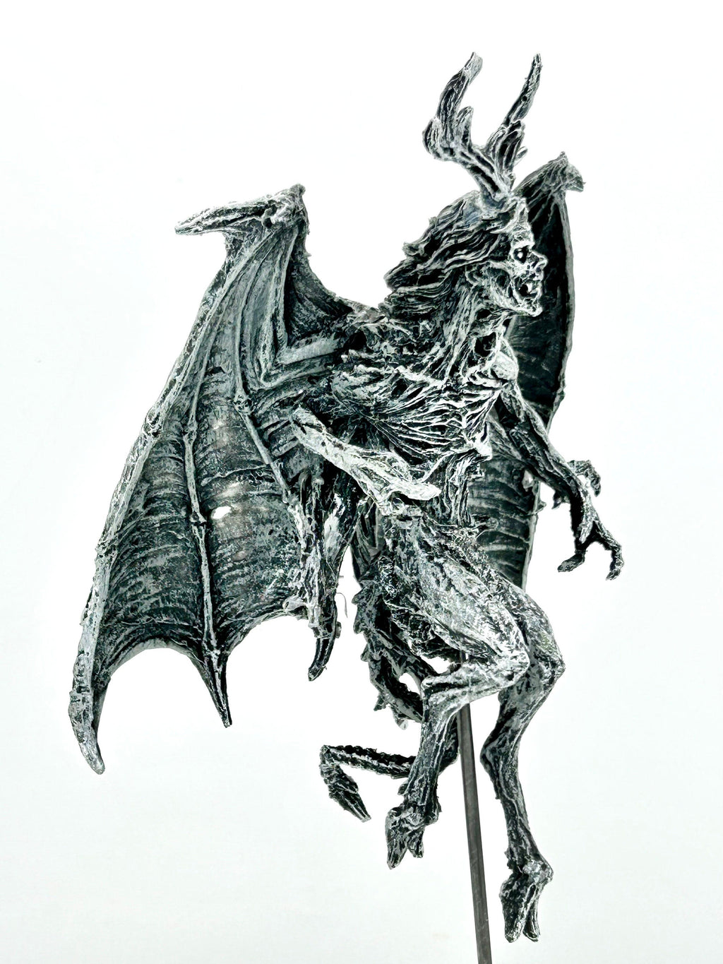 Angel of Death Statue, Half Scale Resin | Mythic Creature Figurine | Myths and Legends Monster Statue | Demon Statue for Gothic Home Decor