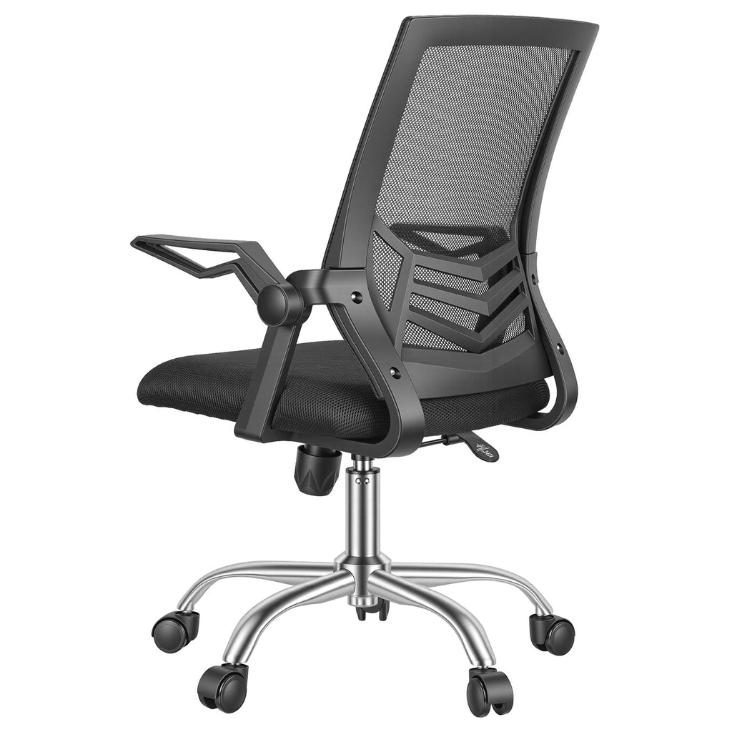 Mesh Ergonomic Office Chair with 135° Reclining Task Chair with 3.94in Adjustable Height Virgin Sponge Seat Cushion