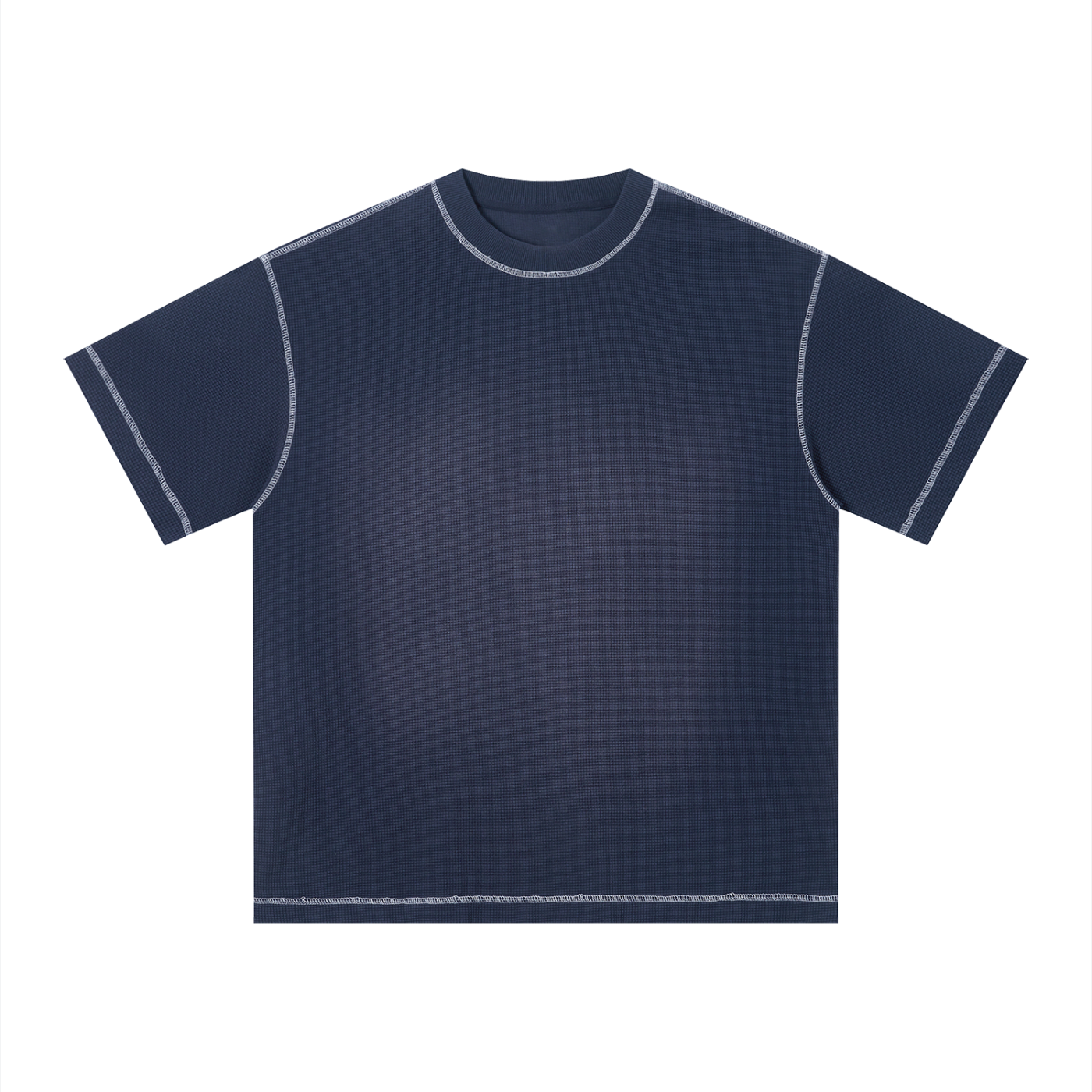 Loki & Ivy Unisex Sunfade Waffle Boxy T-Shirt