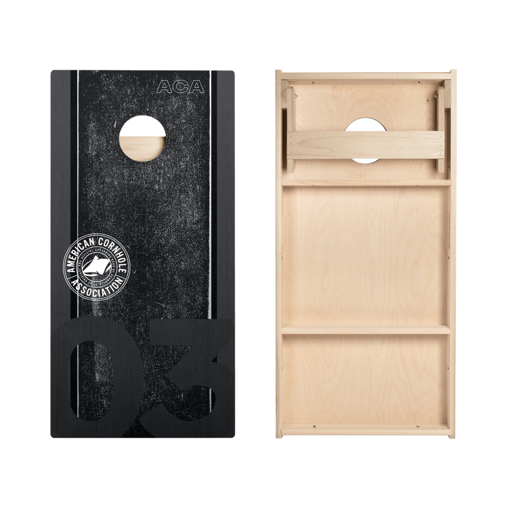 ACA Logo Black Grunge Star Cornhole Boards