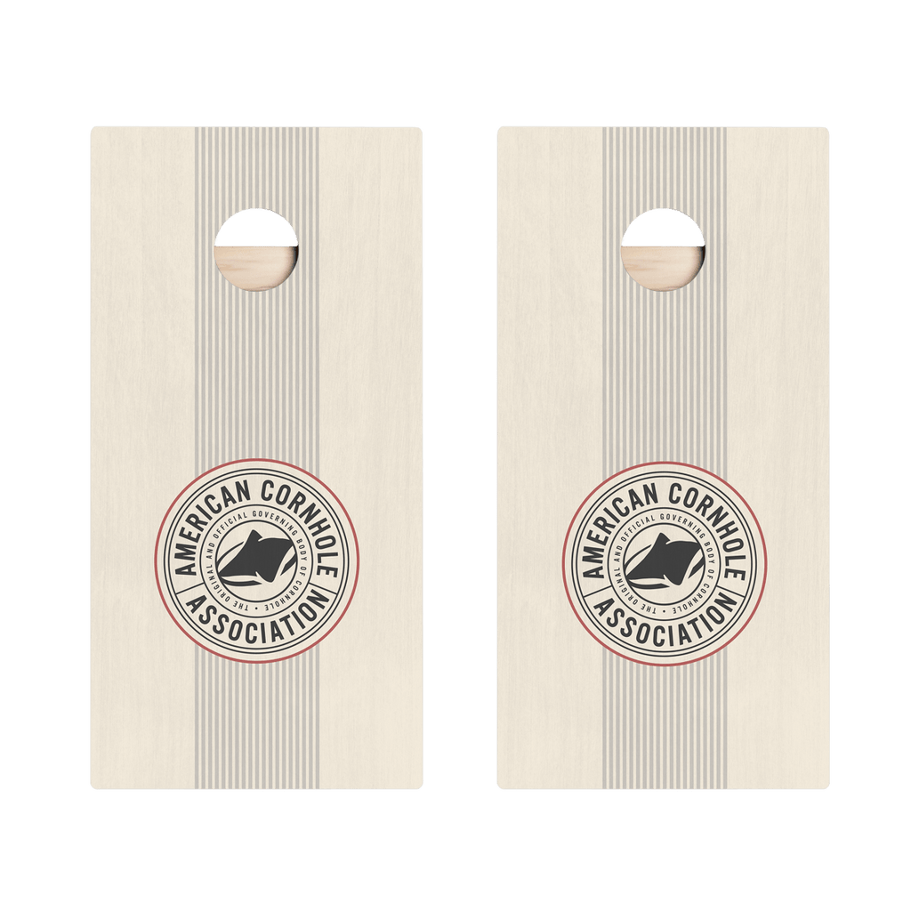 ACA Logo Smooth Racer Star Cornhole Boards