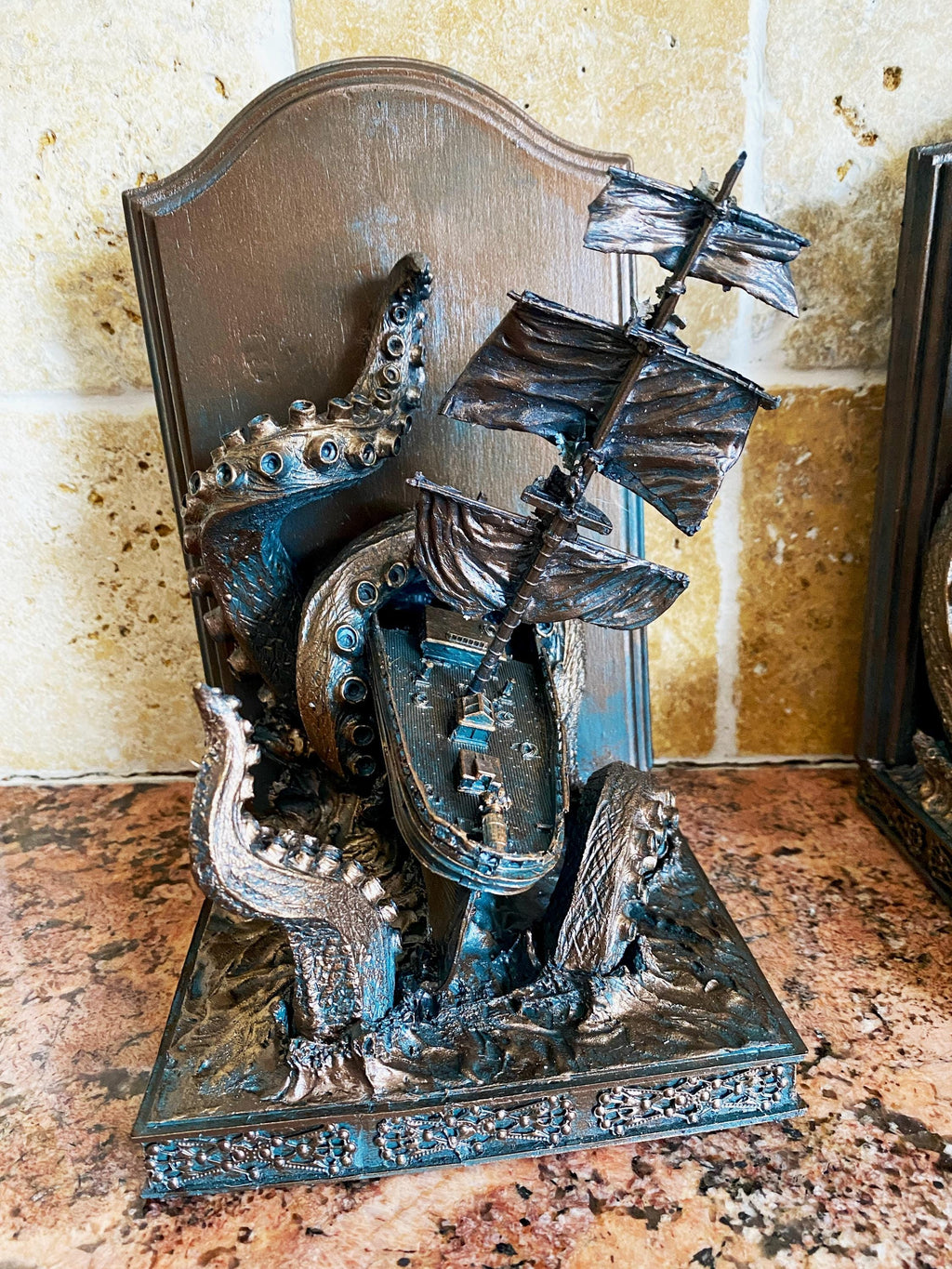 Kraken Bookends, Limited Edition