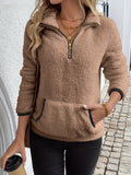 PlushZip Fleece: Cozy Full-Sleeve Plus Sweatshirt