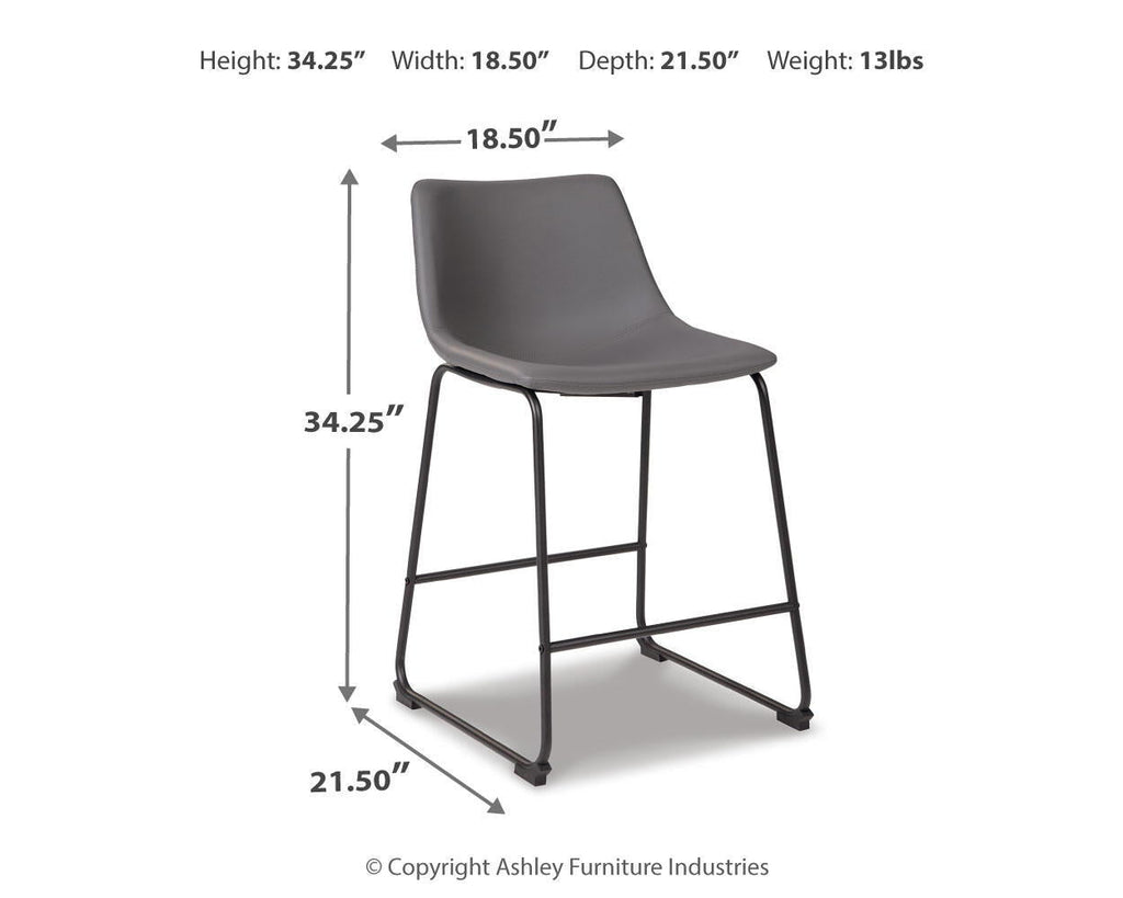 Centiar - Upholstered Barstool (Set of 2)