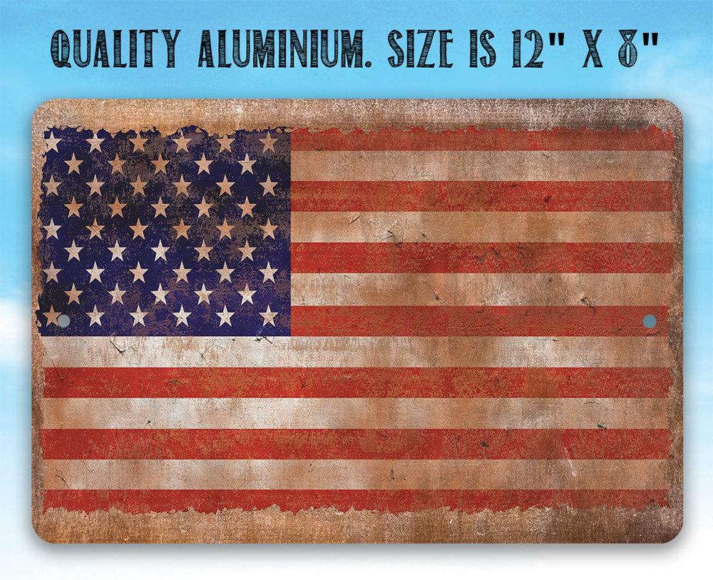 American Flag - Metal Sign