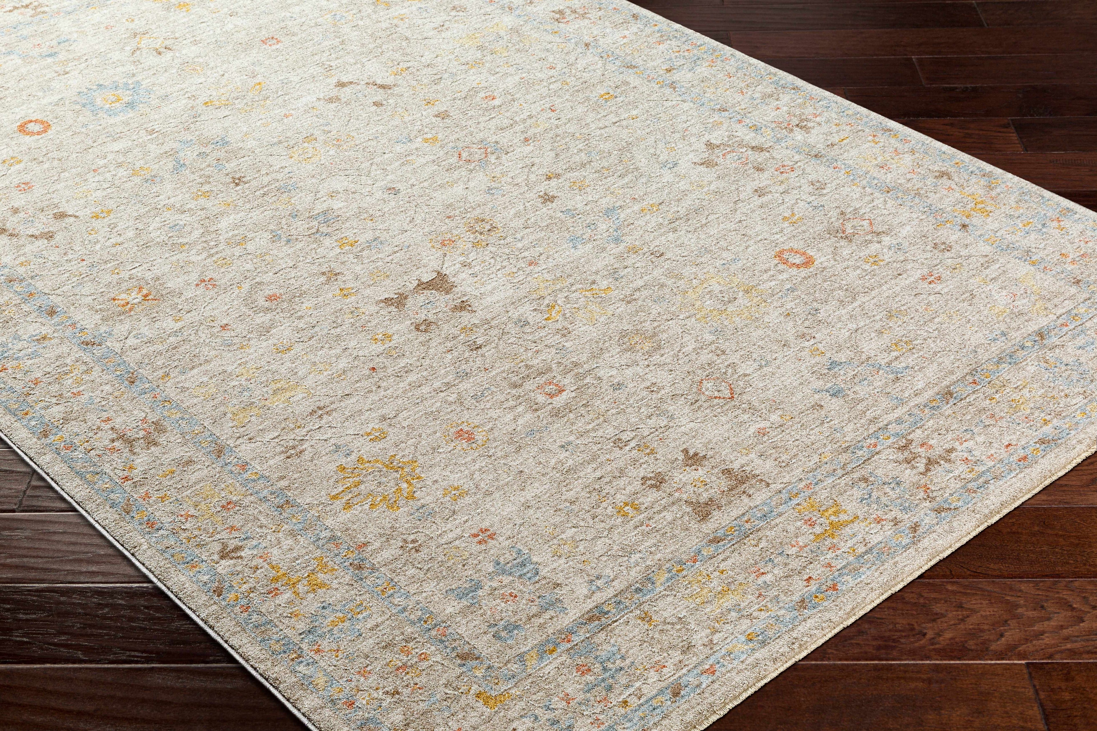 Amina Oushak Thick Luxe Area Rug