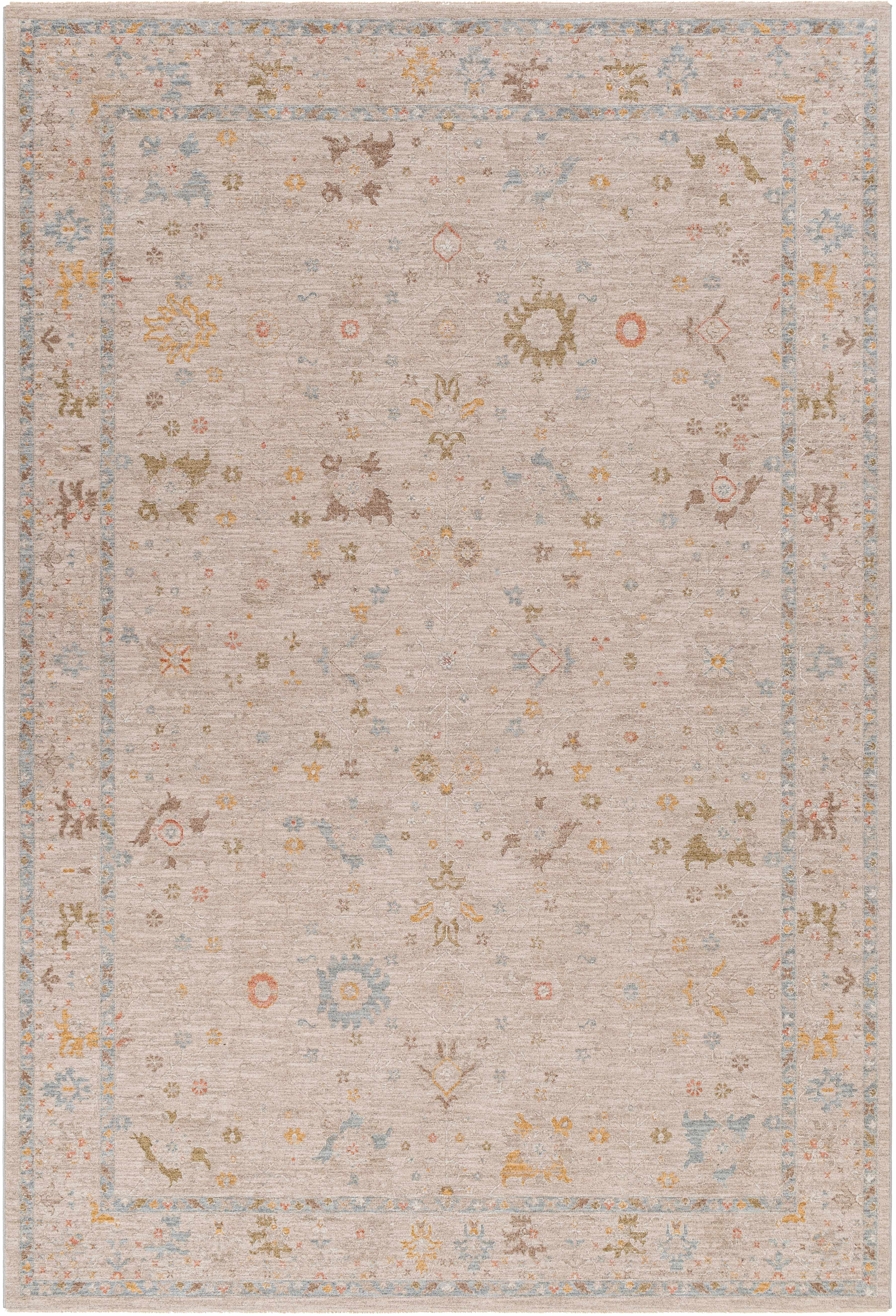 Amina Oushak Thick Luxe Area Rug