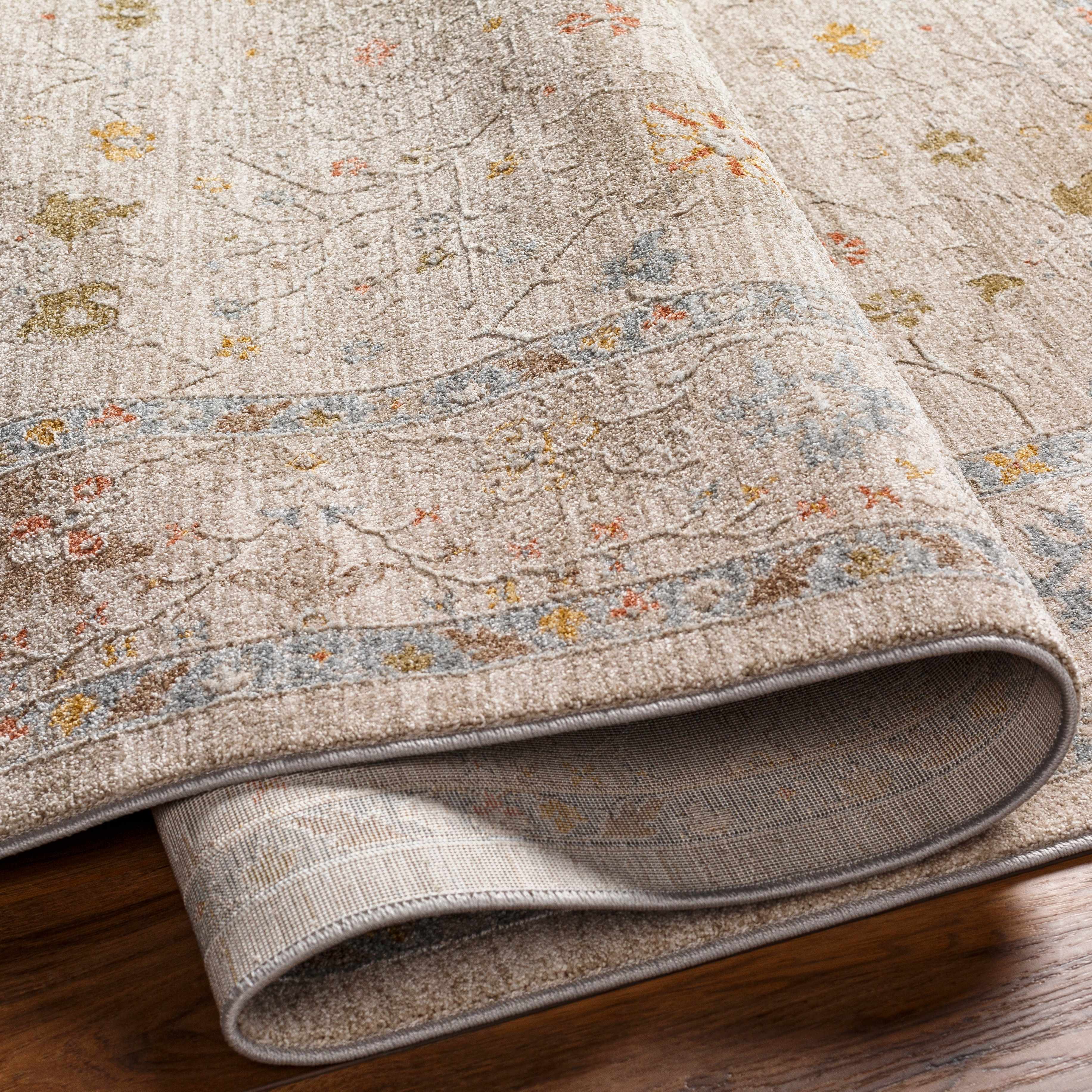 Amina Oushak Thick Luxe Area Rug