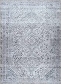 Barny Gray Denim Washable Rug - Clearance