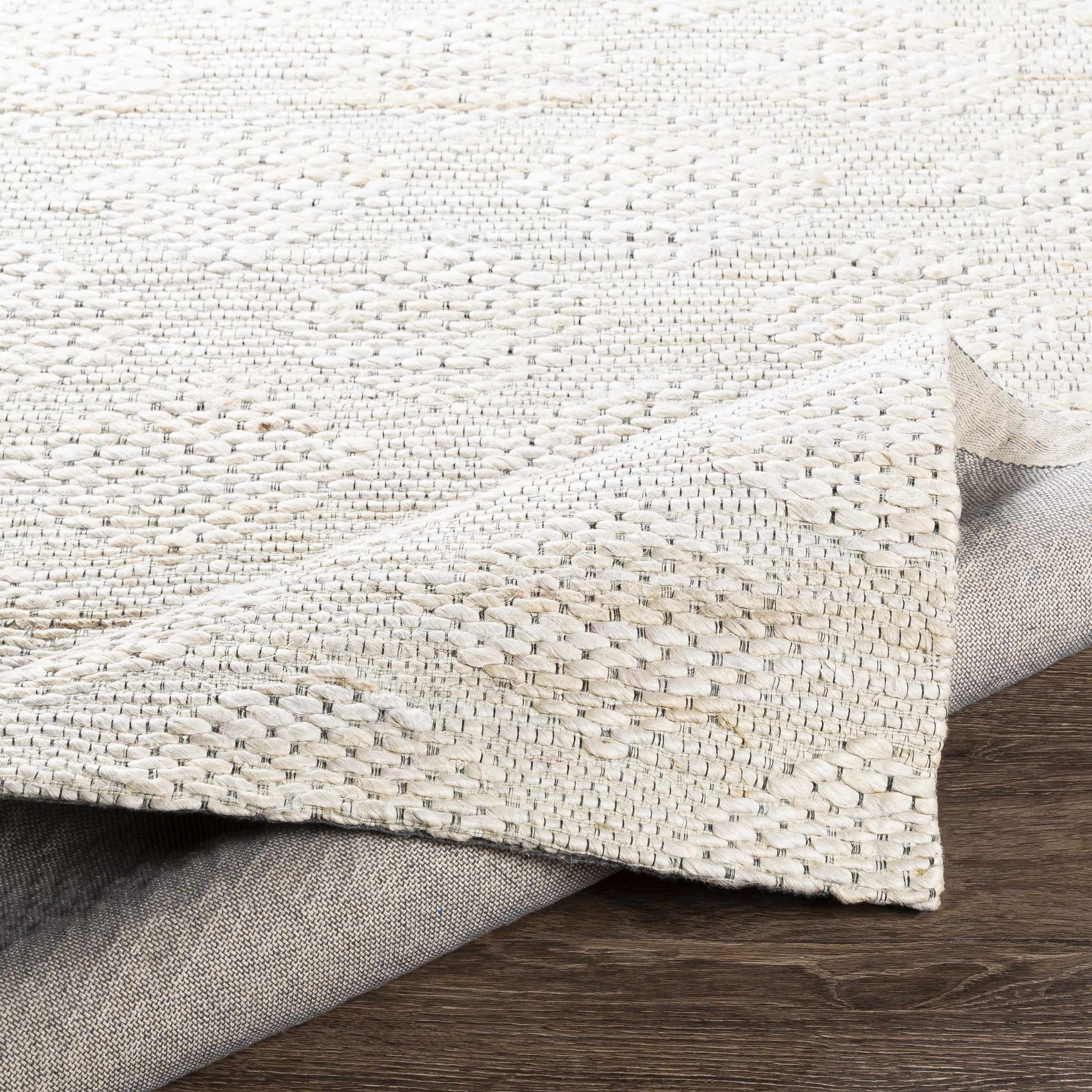 Angaston Beige Hand-Woven Jute Rug - Clearance