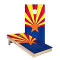 Arizona Flag Star Cornhole Boards