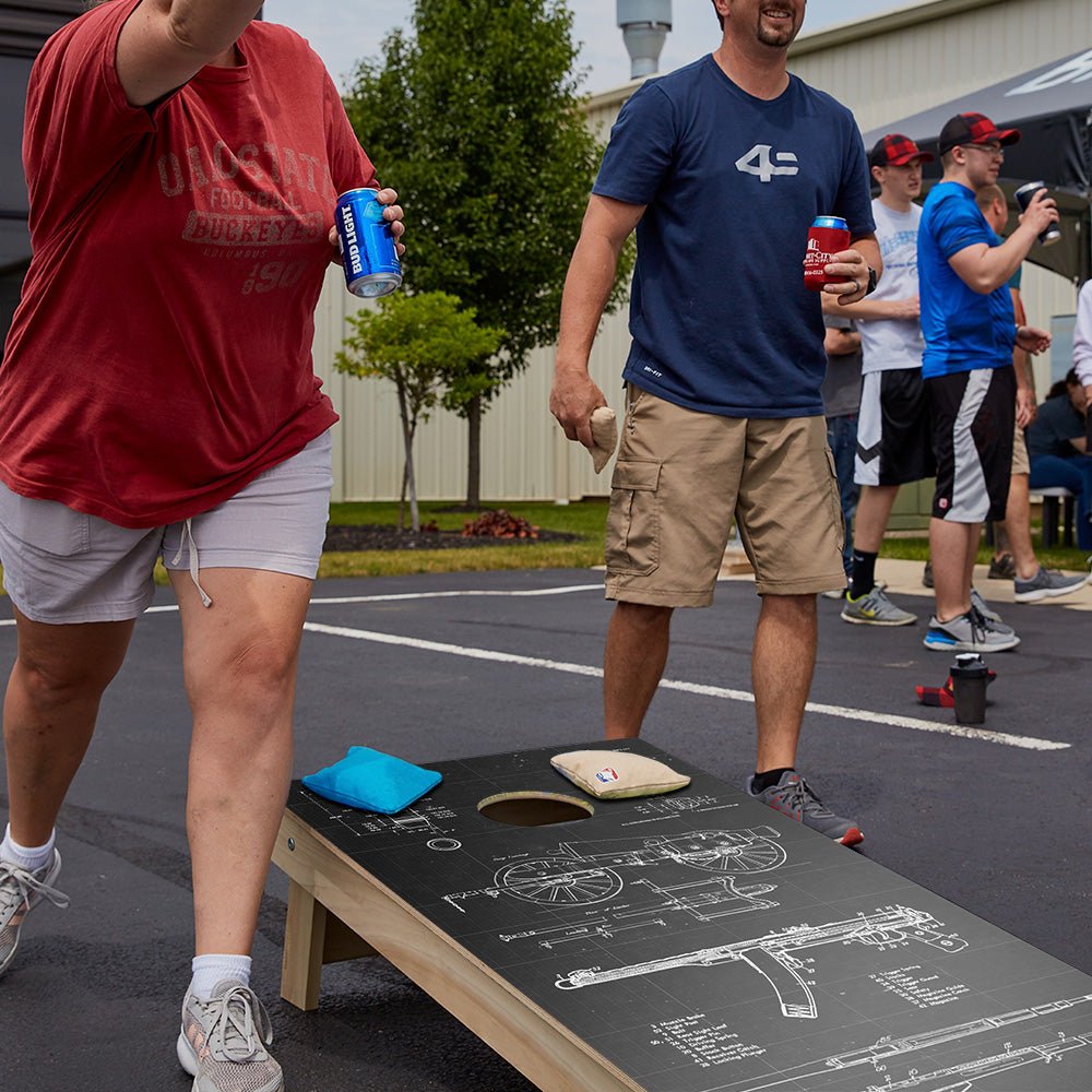 Arms Drawings Star Cornhole Boards