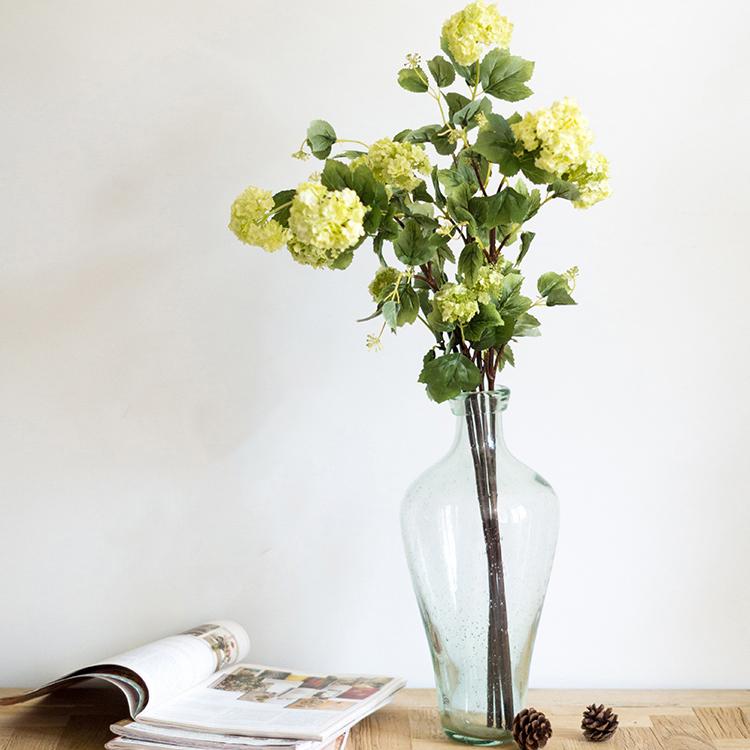 Artificial Flower Hydrangea Double Bloom 31" Tall