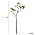 Artificial Faux Small Japanese Zen Leaf Stem 18" Tall