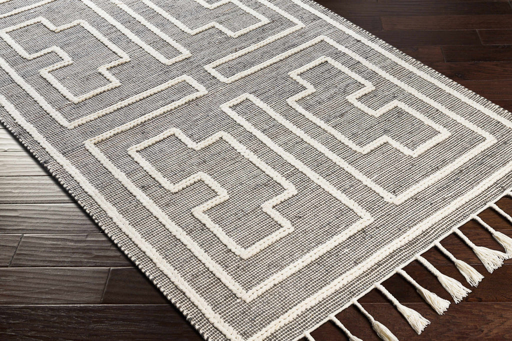 Azra Tasseled Jute&Wool Rug - Clearance