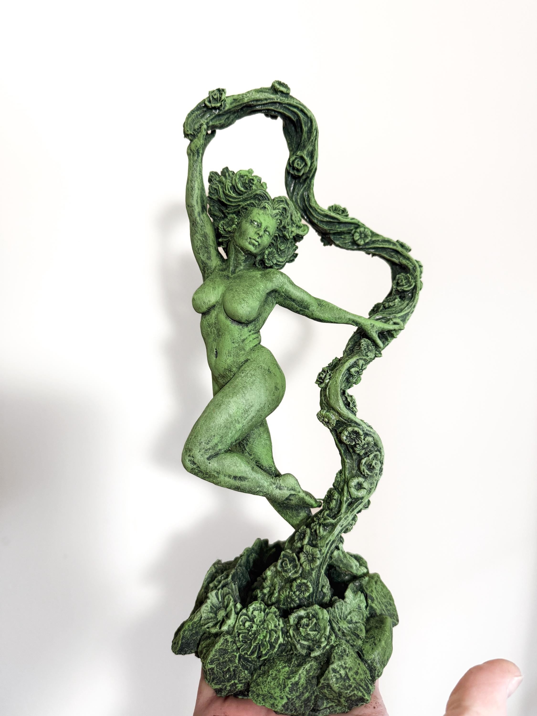 Gaia Statue: Goddess of the Earth | Mythological Gods Figurine | Myths and Legends Statue |Statue for Nature and Fantasy Art Lover Decor