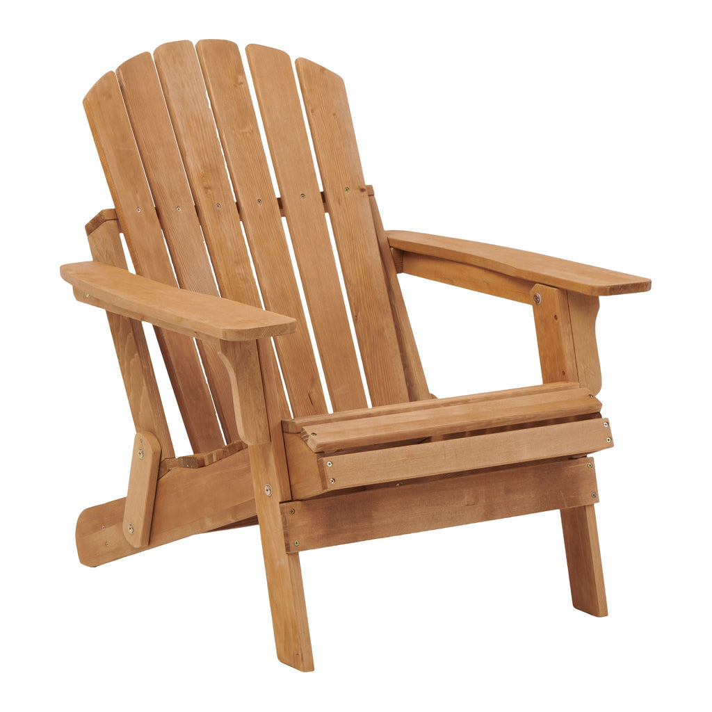 Oversize Outdoor Folding Adirondack Chair, Patio Chair For Garden