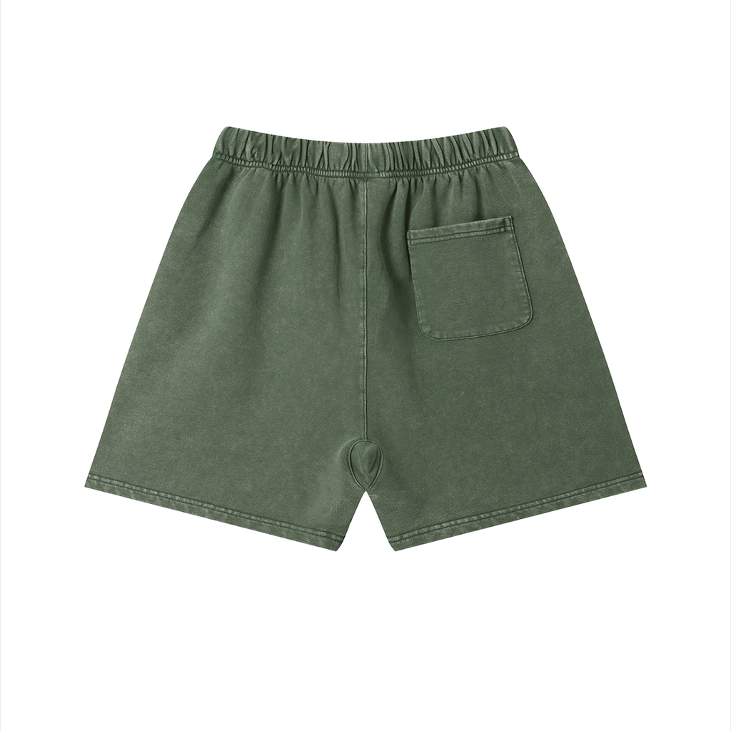 Loki & Ivy Unisex Vintage Wash Cotton Shorts