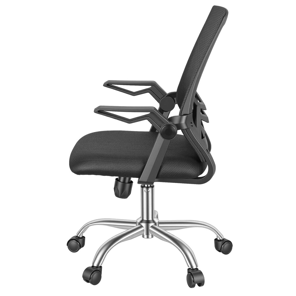 Mesh Ergonomic Office Chair with 135° Reclining Task Chair with 3.94in Adjustable Height Virgin Sponge Seat Cushion
