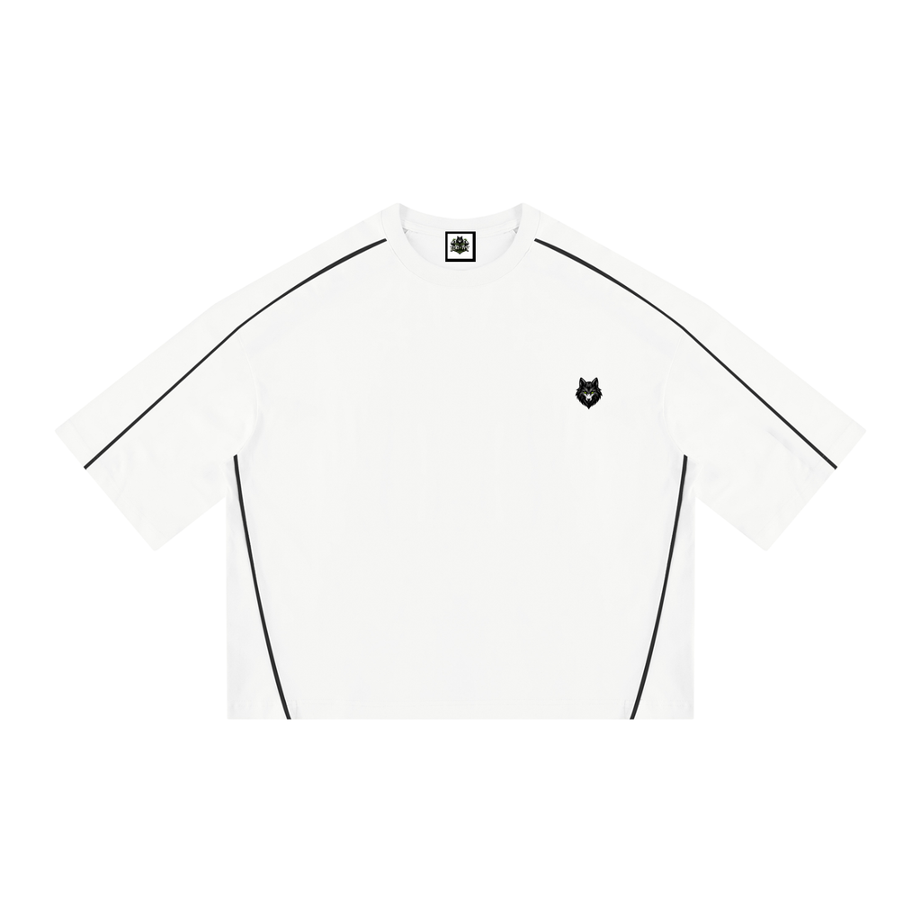 Loki & Ivy Unisex Heavyweight Boxy Piping T-Shirt